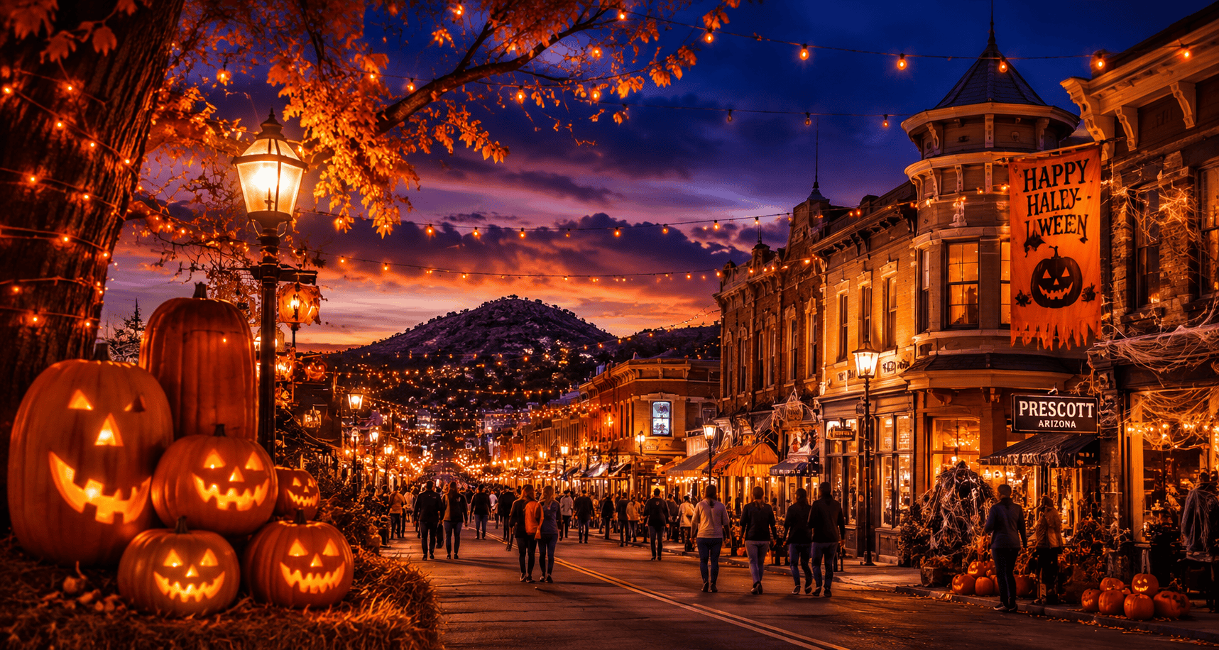 Halloween downtown Prescott